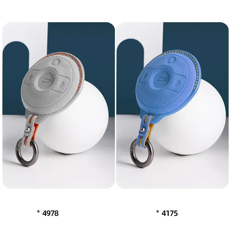 For Mercedes-Benz SMART Elf Key Set 1 Barbos Smart Car Ring Top Grade Car Key Case Accessories