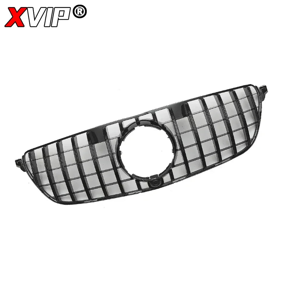 XVIP Front Chrome Diamonds Style Racing Grille For Mercedes Benz GLE C292 GLE350 GLE450 GLE500 GLE43 AMG 2016-2019 Upper Grilles