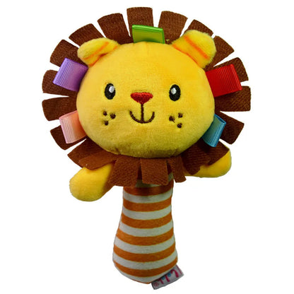 Rattles for Baby Toys 0 12 Months Soft Cloth Rattle Ball with Bell Teether Babies Grasp Training Educational Toys for Newborns