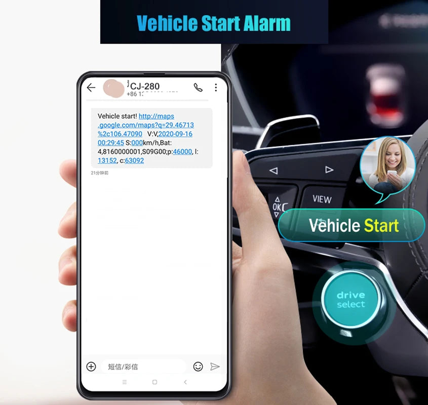 24000ma 4G Car Magnet GPS Tracker  Historical Trajectory Tracking Start Stop Location Shock SMS Call Alarm Locator Free Web APP