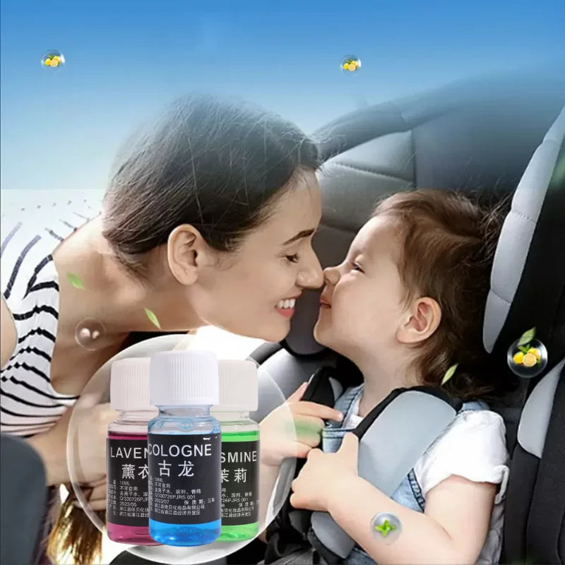 10ml Car Perfume Refill Plant Essential Oil Aroma Diffuser for Fragrance Rose Lemon Jasmine Tea Tree Aroma Diffuser Humidifier