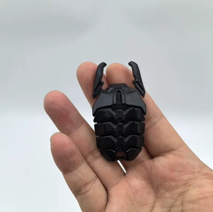 Fidget Toy EDC Fidget Toy Metal Fidget Toy Push Pop 3 Button Beetle Bottle Opener Fidget for Men Desk Toy