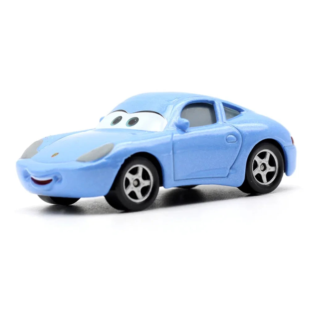 #NEW 53PCS Full-set Pixar Cars Lightning McQueen Fillmore 4-9CM 1：55 Metal Model Racing Car Toy Children's Birthday NEWYEAR Gift