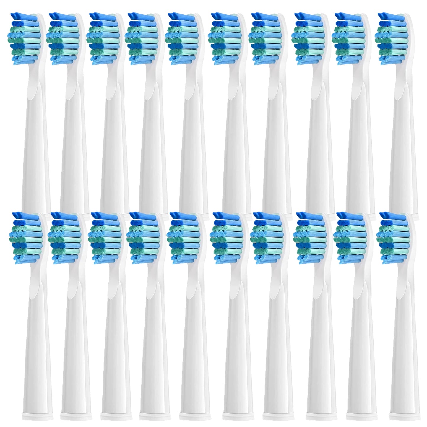 4 Pcs Electric Toothbrush Heads Compatible with Fairywill D7/D8/FW507/FW508/FW551/917/959/SG-E9 Moderately Soft Bristles Brush