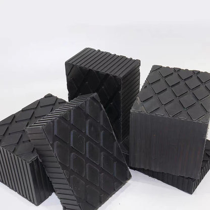Car Lift Shock Absorbing Jack Pad Blocker Solid Rubber Pads Support Non Slip Spacer for Jack Racks Lifting Equipment Accessories