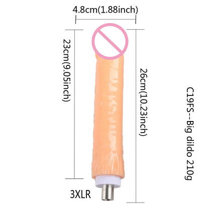 Dildo-Entry-Level Sex Machine A2/F2/F3 Accessories 3XLR Accessories Dildos Suction Cup Sex Products For Women And Men