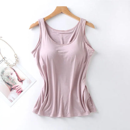 NHKDSASA Seamless Lingerie Women Vest Solid Crop Top Push Up Padded Bralette Woman Vest Basic Comfortable Soft Underwear 4XL