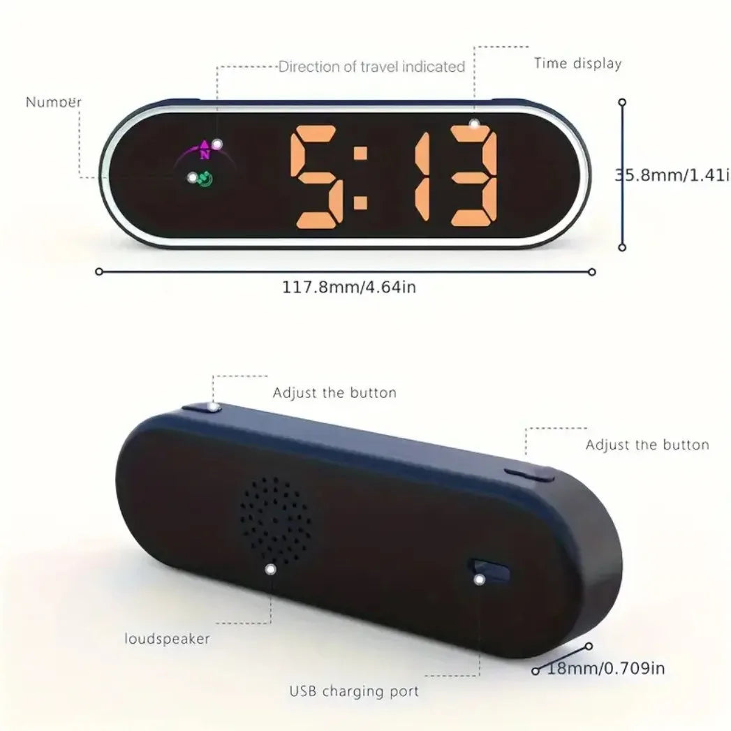 Multicolor Car Hud GPS Speedometer Head Up Display Digital Speed Gauge KMH MPH Switchable for Vehicle Windscreen