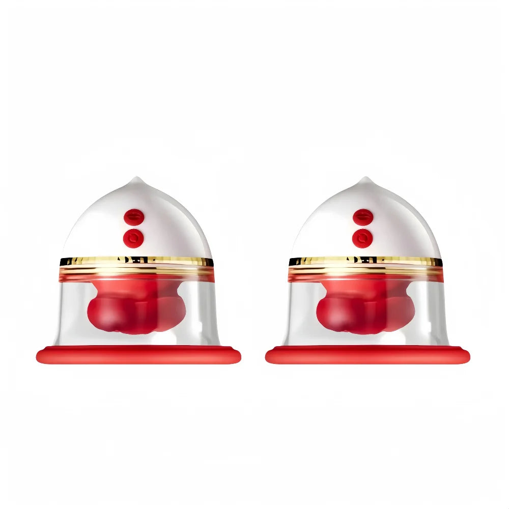 Portable Nipple Licking Sucking Vibrator Female Breast Massager Clitoral Bite Vibrating Sex Toy for Female Masturbation