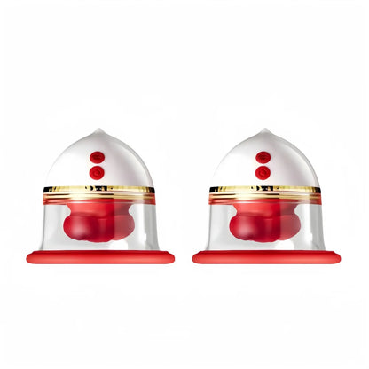 Portable Nipple Licking Sucking Vibrator Female Breast Massager Clitoral Bite Vibrating Sex Toy for Female Masturbation