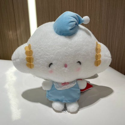 Genuine Kawaii Sanrio Marumofubiyori Blanket Bear Plush Doll Toys Kitty Melody Stuffed Pillow Toys Plush Pendant Gifts For Girl