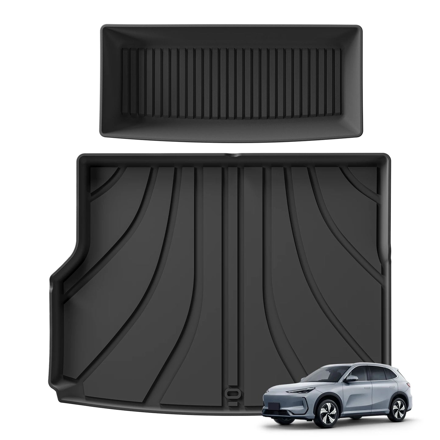 for Geely Galaxy E5 EX5 2024 2025 Car Floor Mats Protective Mat Accessories Foot Pad Cargo Liner Trunk Mat Only Fit Right Rudder
