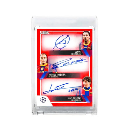 DIY All-Star Soccer Cards Set Featuring Messi, Ronaldo & Mbappé, Ultimate Birthday Gift Box for Football Boys Collection Card