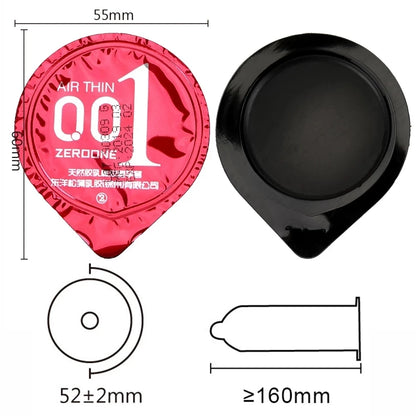 0.01 Ultra Thin Condoms For Men Long Sex Ejaculation Delay Rubber Condom Vaginal Massage Penis Sleeve Sex Toys For Adults 18
