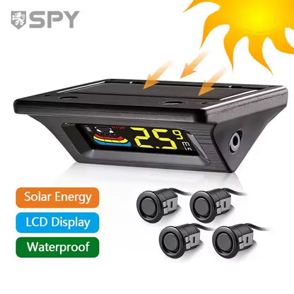 Spy Wireless Car Parking  Radar With 4 Sensors Reverse LCD Display Car Parktronic Monitor Detector System 22MM