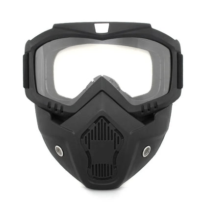 Dustproof Motocross Glasses Adjustable Motorcycle Goggles Breathable Full Face Protective Dirt Bike Off-road Windproof Mask