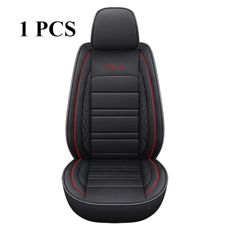 Full Coverage Pu Leather Car Seat Covers for MITSUBISHI Outlander ASX Eclipse Lancer Pajero Sport Zinger Galant Car Accessories