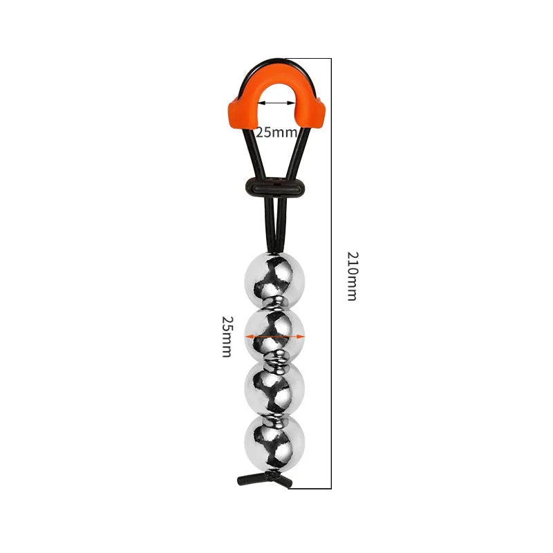 Reusable Stainless Steel Solid Ball Stretching Amplification Trainer Adjustable Household Items Adult Male Exercise Equipment