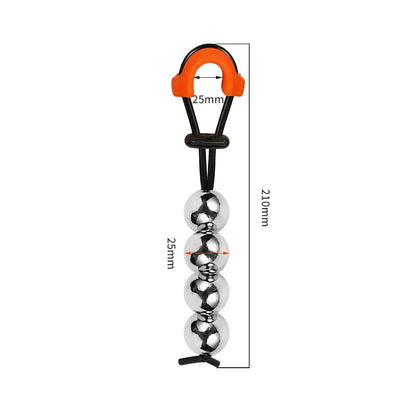 Reusable Stainless Steel Solid Ball Stretching Amplification Trainer Adjustable Household Items Adult Male Exercise Equipment