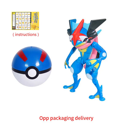 Pokemon Figure ball transform Action Gyarados Charizard Venusaur Blastoise Mewtwo Pikachu Mew Snorlax Poke ball Pokeball gift