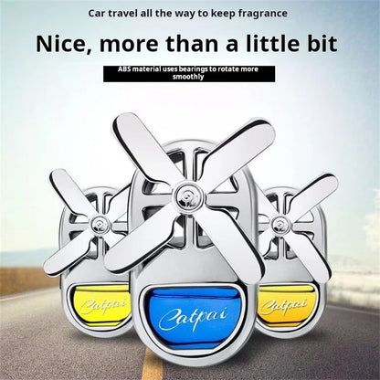 Car perfume Air conditioning outlet fan Car interior decoration aromatreatment decoration Car fragrance fragrance lasting light