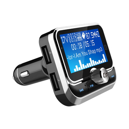 Creative Car FM Transmitter With Remote Control LCD Bluetooth MP3 Player Dual USB Car FM zender Modulator FM Transmitters Module