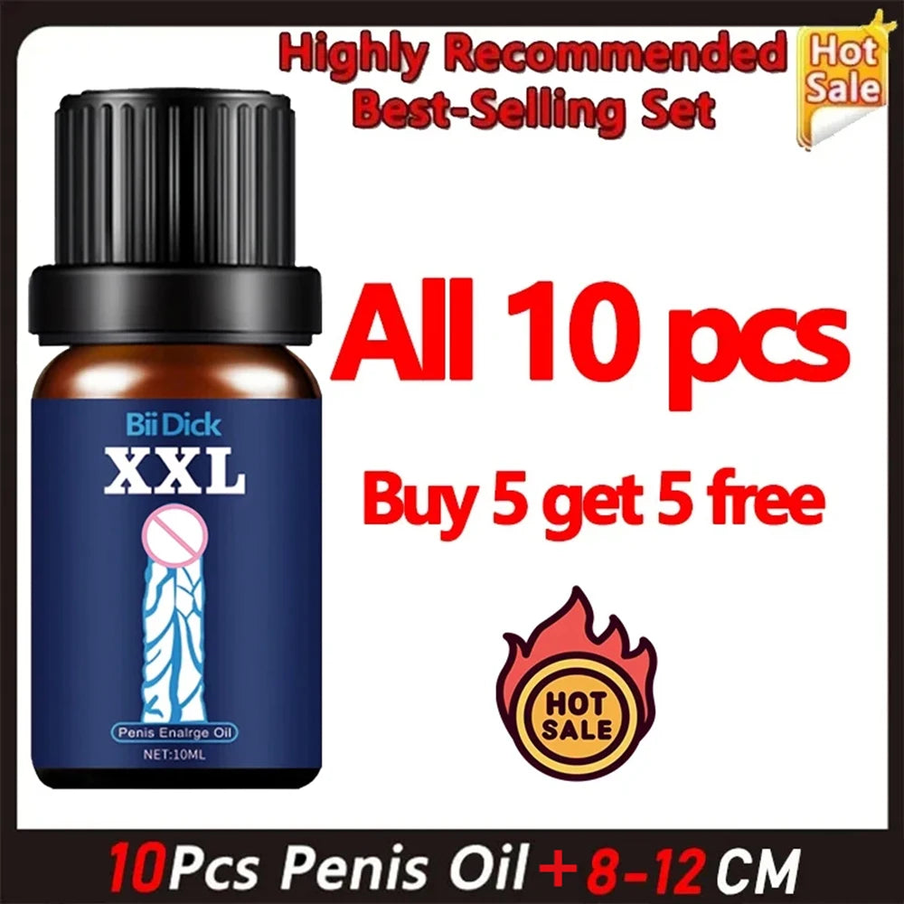 Penis Permanent Thickening Growth Man Massage Enlargement Oils Cock Erection Enhance Big Dick Enlarge Liquid Men Adult Products