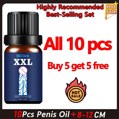 Penis Permanent Thickening Growth Man Massage Enlargement Oils Cock Erection Enhance Big Dick Enlarge Liquid Men Adult Products