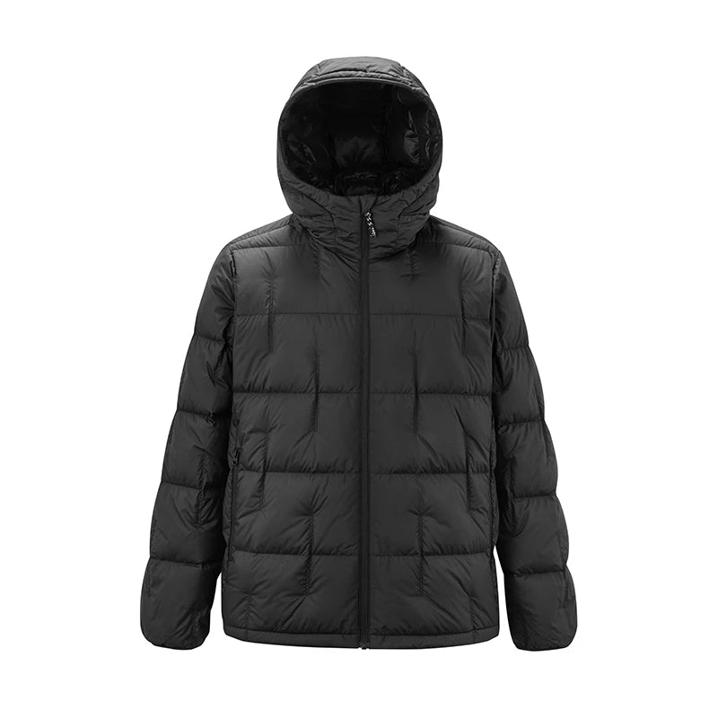 Semir Down Jacket Men Outdoor Lightweight Warm Liner Three-Resistant Outerwear Quilted Hooded 2025 New Winter Wear Men's Wear