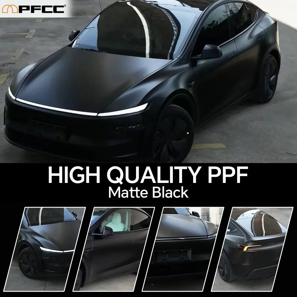 9Mil TPU Scratch Resistant Car Paint Protection Film For Tesla Model Y Juniper 2025 2026-up Clear Bra PPF Decal Accessories