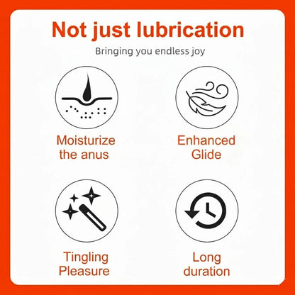 3PCS Anal Stimulating Gel Gen 3 Strong Warming Intensity Orange Flavor Anal Play Enhancer Fast Acting for Advanced Users