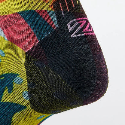 1/3 Pair ZEALWOOD Merino Wool Running Socks Men's Women's Outdoor Trekking Hiking Cushion Sports Socks Compression Breathable