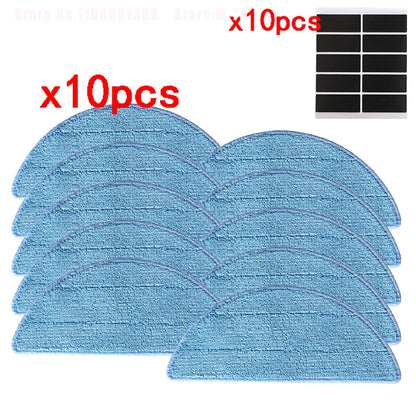 Side Brush Primary Dust Filter Mop Cloth Hepa Filter For ilife V5 V5s V3 V3s V5pro V50 V55 X5 V5s Pro Robot Vacuum Cleaner Parts