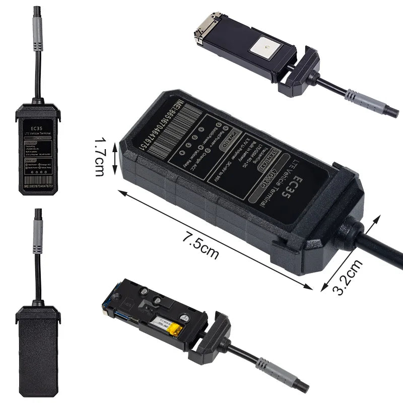 TrackerKing EC35 4G GPS Tracker IP67 Waterproof Mini Car Tracker for Car SUV Truck Bus ST901 EC35 rastreador gps tracking Device