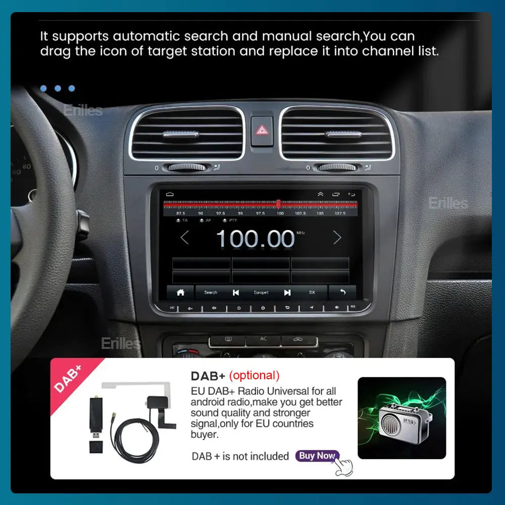 Car Radio Android 15 For Honda Civic 8 FK FN FD 2005 - 2012 RHD Multimedia Player Navigation GPS Carplay Stereo BT Head Unit DSP