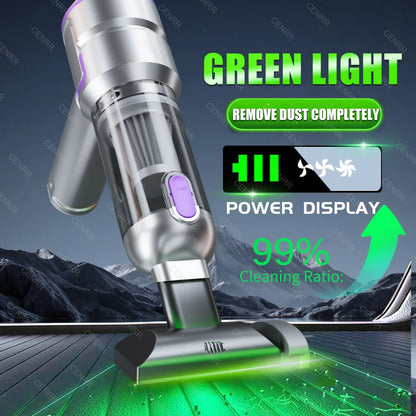 New 998000PA Mini Car Vacuum Cleaner Cordless Powerful for Home Handheld Blower for Car Cleaner Portable Car Vacuum Cleaner