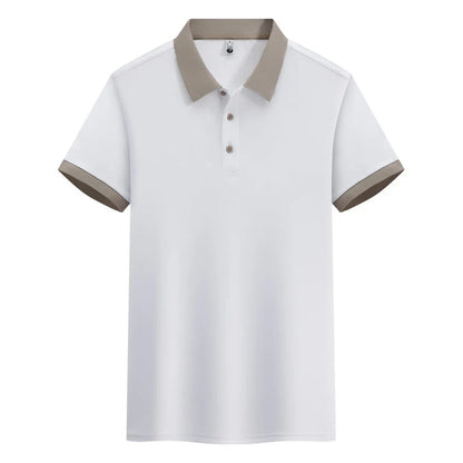 Polos Custom Company Logo Summer Short Sleeves T Shirt for Women Wrinkle-resistant Fabric Men's Overalls Resturant Uniforms Tees
