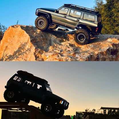Yikong Yk4107/Pro 1/10 4WD RC Car Simulation Tule Remote Control Brushless Differential Lock Climbing Off-Road Vehicle Model Toy