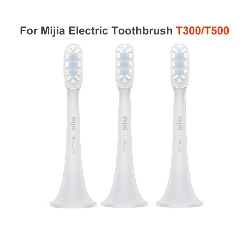 3pcs Original MIJIA T300 T500 Sonic Toothbrush Heads Teethbrush Replacement Heads Sonic Oral Hygiene Mi Oral Clean