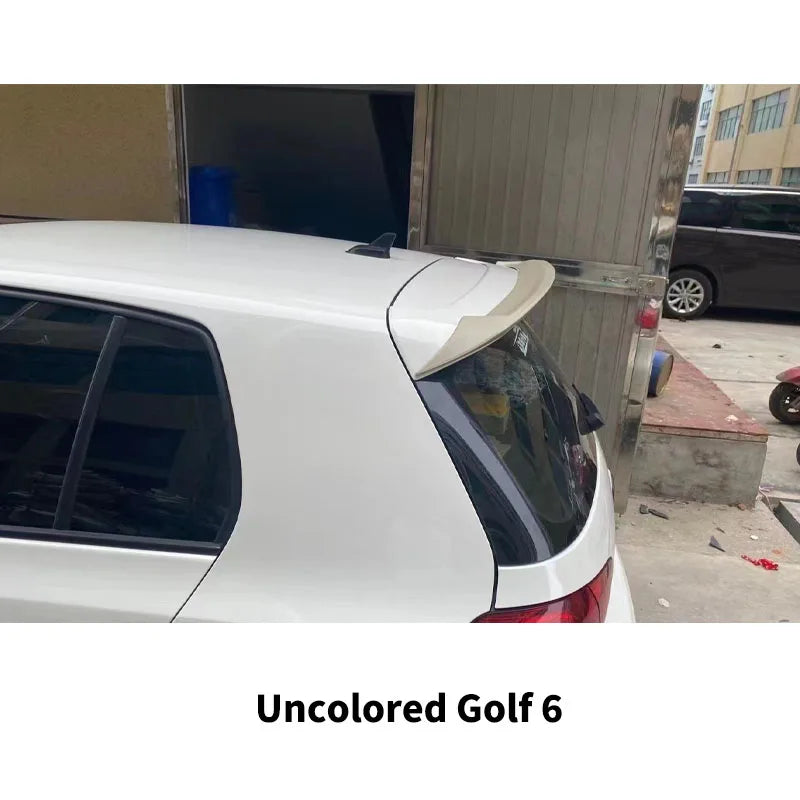 For Volkswagen 2010-2013 Golf 6 GTI MK6 GTI R20 Hatchback Car Rear Roof Spoiler Wing Rear Trunk Lip Spoiler Accessories Body Kit