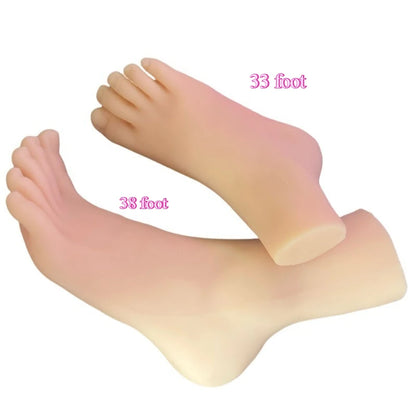 Foot Vagina Masturbator Soft Stick Sex Toys for Men Fetish Fake Pussy Adult Products Accessories Lifelike Woman Feet Model