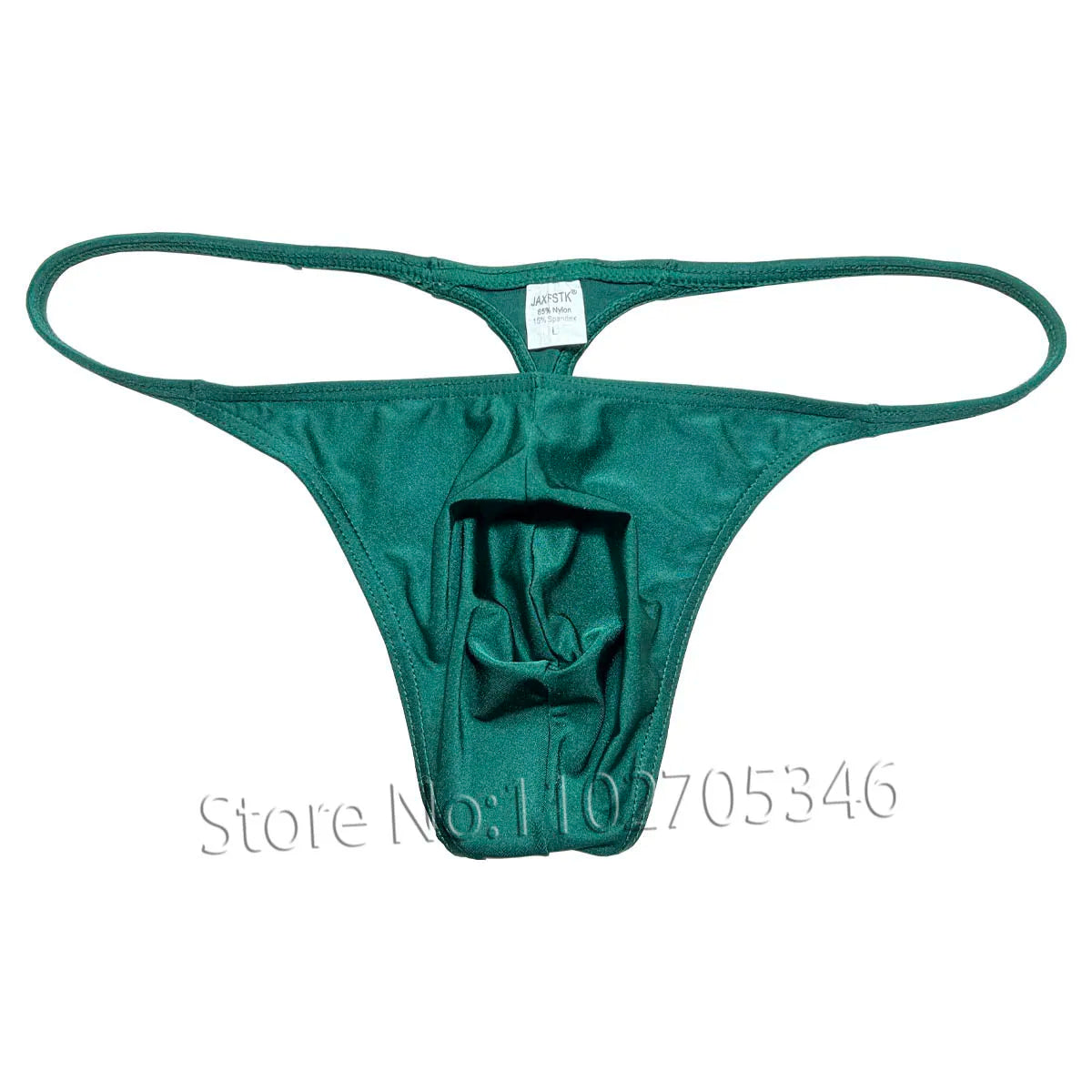 Cheeky Men's Thong Gloss Slip Tangas Soft Shiny G-strings Underwear Silky Smooth Bikini Bottoms Briefs Jockstrap Sissy Panties