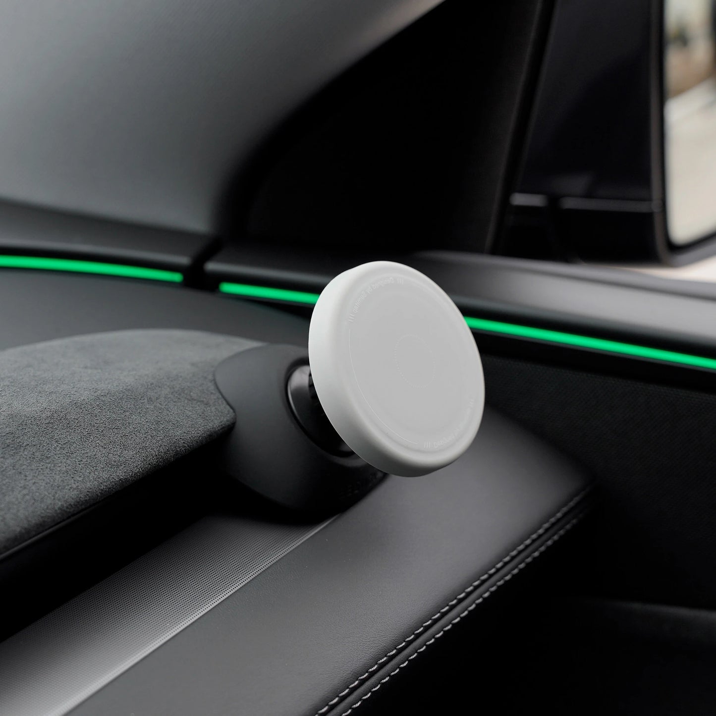 For Tesla Model 3 Highland Model Y Juniper Dashboard Phone Holder Magnetic Silicone Mount Grey LHD & RHD Interior Accessories