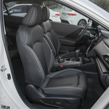 Custom Fit for 2024 2025 Subaru Crosstrek Premium Sport Limited Wilderness Base Car Accessories Seat Covers 5 Seats Leather