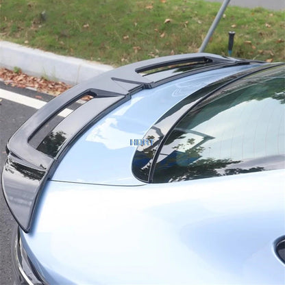 For BYD Seal EV 2022 + Car Styling Fixed Wind Pressure Tail Wing Cover Rear Trunk Roof Spoiler Sport Surround Plate Accessories