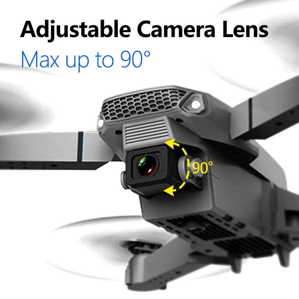 E88 Mini Drone UAV 360-Degree Rotating Folding WiFi Remote Control Aerial Photography Quadcopter Toy Helicopter One-Click New