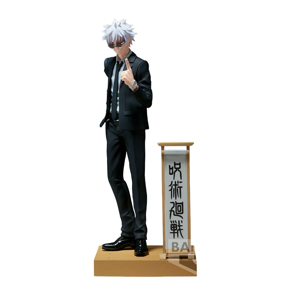 17cm Jujutsu Kaisen Anime Figure Suit Ver. Satoru Gojo Action Figure Geto Suguru Figurine PVC Adult Collection Model Toys Gifts