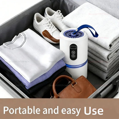 Portable Clothes Dryer Electric Clothing Fast-Drying Machine Compact Foldable Laundry Dryer With Dry Bag For Apartment RVs