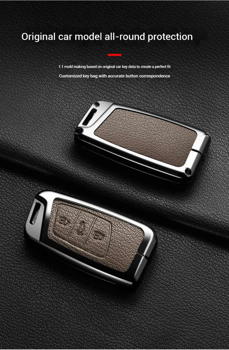 Zinc Alloy Car Key Case Car KeyChain Metal Key Shell For Volkswagen VW Polo Tiguan Golf 4 5 Jetta Beetle Scirocco Passat Shell
