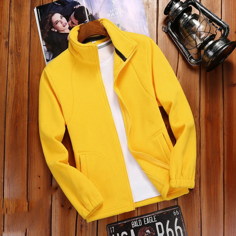 2026 Winter New Women's Zipper Cardigan Sweatershirt Warm Coral Fleece Jacket Ladies Outdoor Running Polar Fleece Coat Clothes